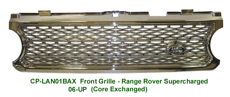 06 R.R. Supercharged-Front Grille-chrome plated - 768p 72P