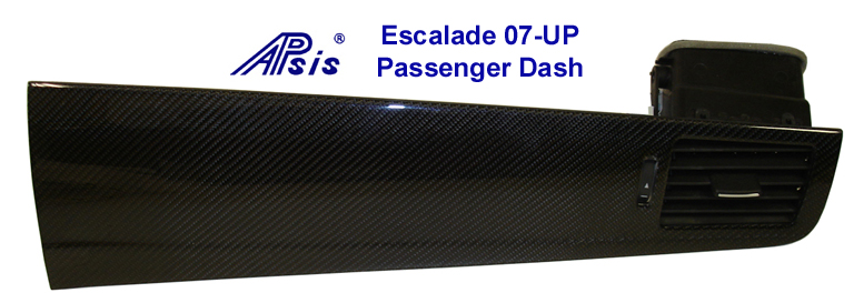 07 Escalade Black CF-Passenger Dash 768