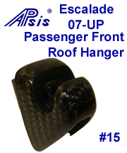07 Escalade Black CF-Roof Hanger-150