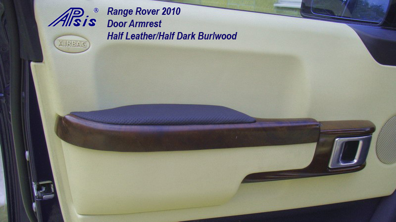 2010 Range Rover-front door armrest-burlwood-1
