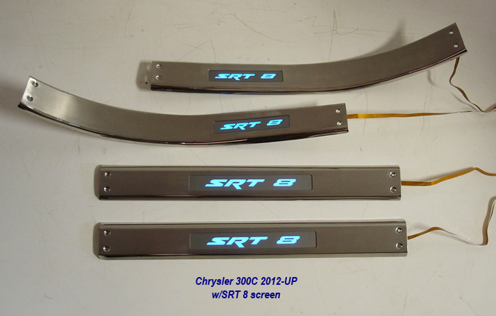 300C Door Sill 12-UP w-SRT8 logo-2