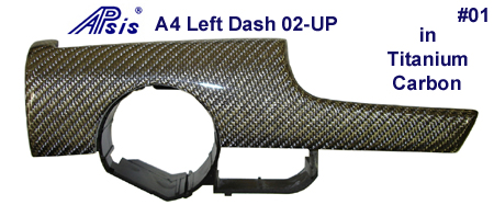 A4 Titanium CF-Left Dash-450