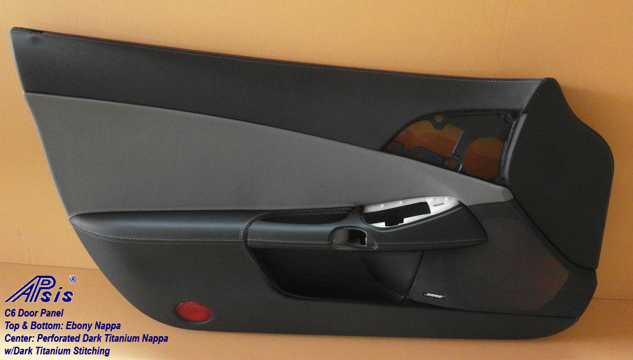 Apsis door panel C6 dark titan perf-1-driver