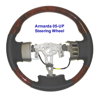 Armada Burlwood Steering - 400