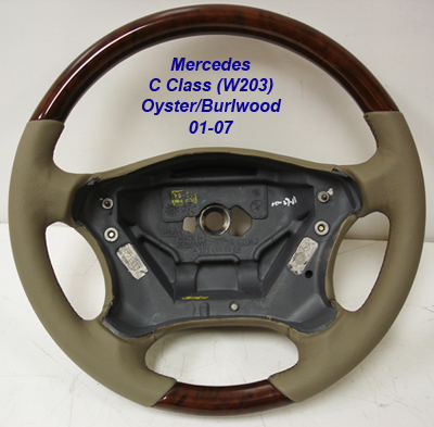 C Class (W203) 4 spoke w-oyster-1-400