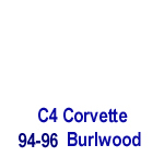 C4 Corvette-Burlwood- 150