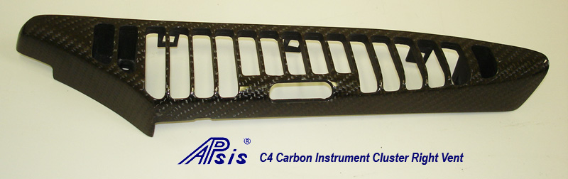 C4 Instrument Right Air Vent-CF-1