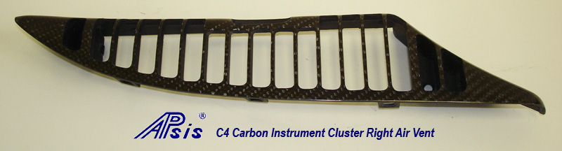 C4 Instrument Right Air Vent-CF-2