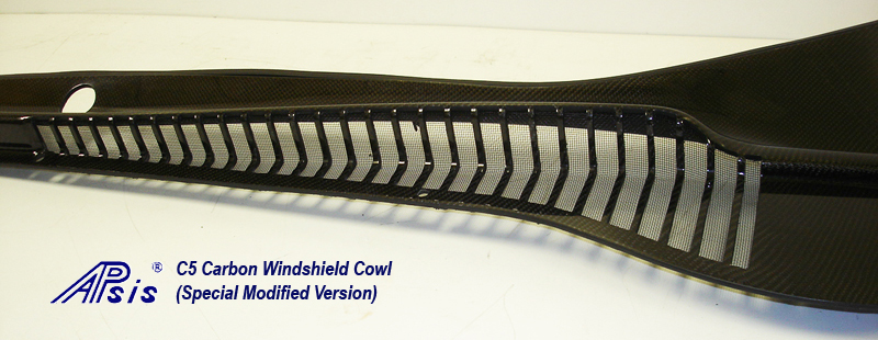 C5 CF Windshield Cowl-modified no bumps-close shot-1