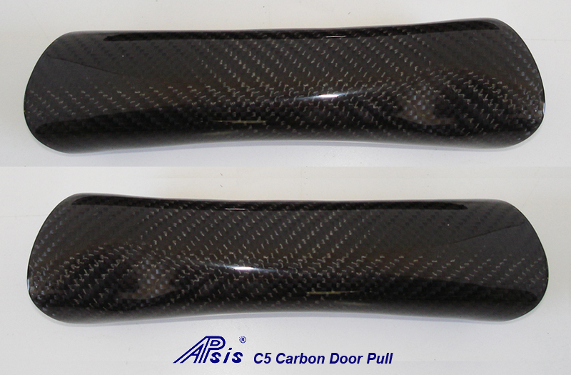 C5 Door Pull-carbon-4 pair