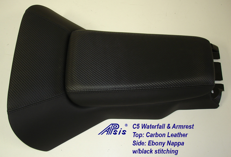 C5 Waterfall+Armrest-carbon leather & nappa-full view-3