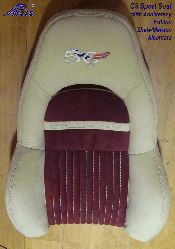 C5 Z06 Sport Seat-shale alan + maroon alcan-upper only-1