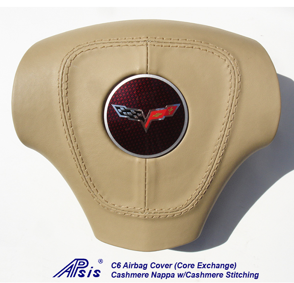 C6 Airbag Cover-cashmere w-cashmere stitching-core exchange-5