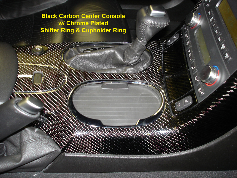 C6 Black CF w-chrome cup holder-close shot-3-800 -1