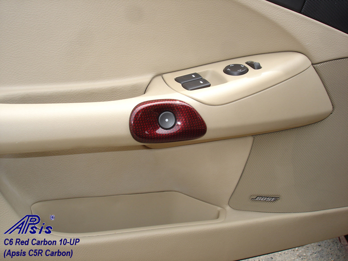 C6 C5R CF whole interior-installed-show push button opener-driver-1