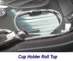 C6 CF Cup Holder Roll Top 250