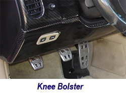 C6 CF Knee Bolster-1 250