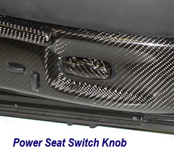 C6 CF Power Seat Switch Knob 250