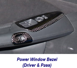 C6 CF Power Window Bezel-1 250