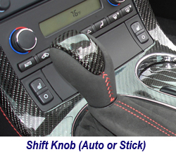 C6 CF Shift Knob-auto or stick 250