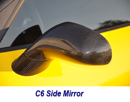 C6 CF Side Mirror-257