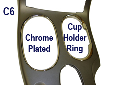 C6 Chrome Plated Cup Holder Ring 05-07-close shot-1- 215