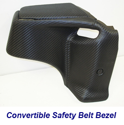 C6 Convertible Safety Belt Bezel-1 250