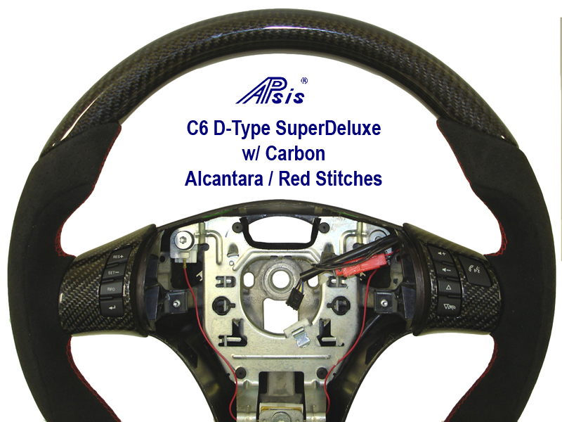 C6 D-Type SuperDeluxe-w-carbon & alcantara-upper view- 800
