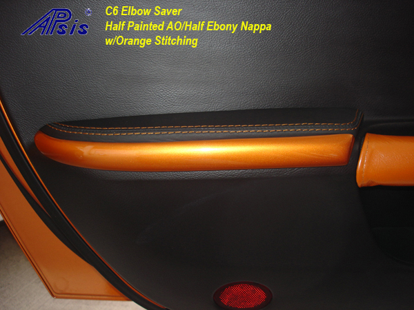 C6 Elbow Saver w-painted AO w-orange stitching-driver-2