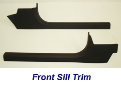 C6 Front Sill-EB w-vr stitching-3 pair 250