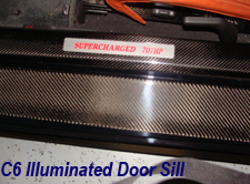 C6 Illuminated Carbon Door Sill-1-new