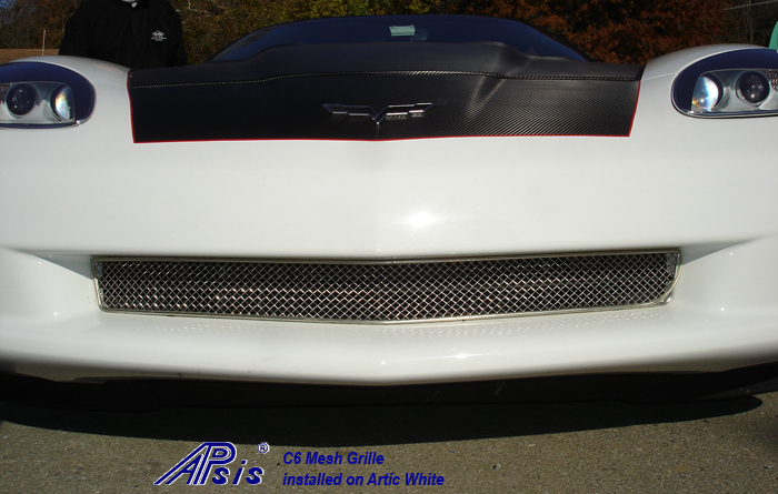 C6 Mesh Grille-installed on AW-1