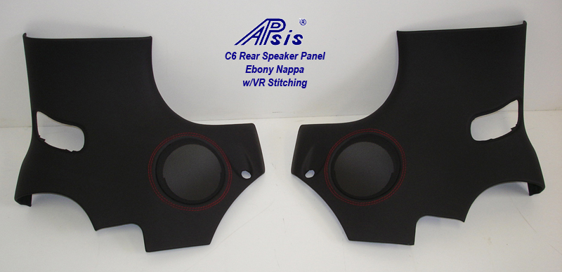 C6 Rear Speaker Panel-EB w-vr stitching-individual-3 pair