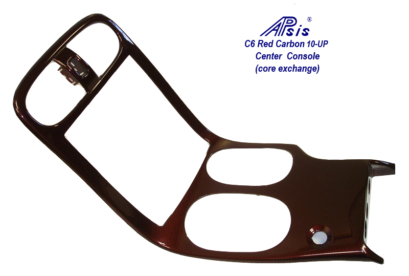 C6 Red Carbon-center console-3