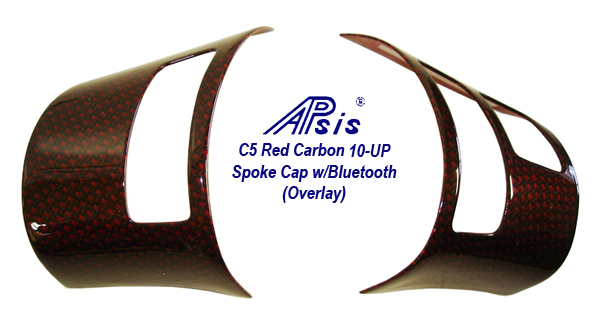 C6 Red Carbon-spoke cap w-bluetooth-1