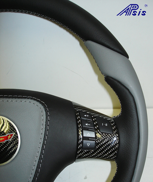 C6 SDX SW ebony+dark titanium w-two tone airbag cover-right-1