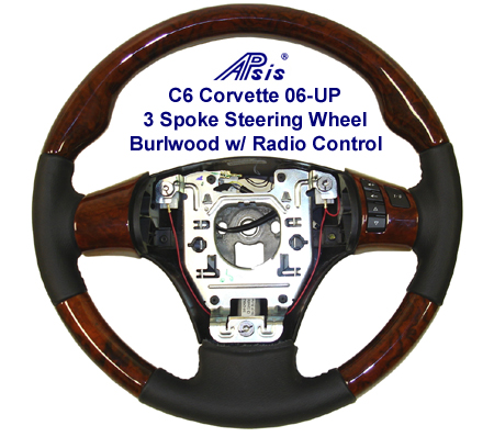 C6 SW 3 Spoke-w-Radio Control-burlwood-450