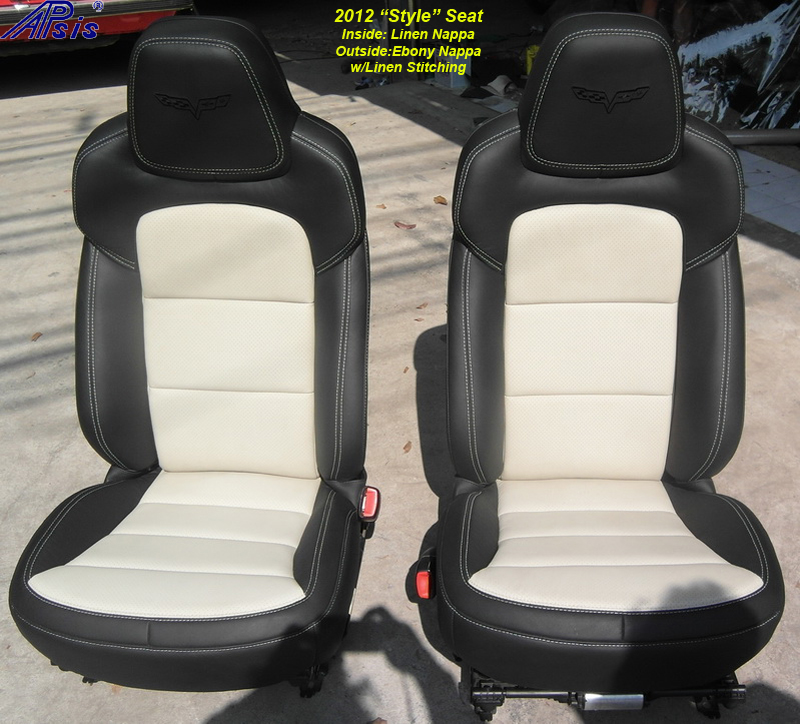 C6 Seat Cover 2012-ebony+linen-pair-2-outdoor