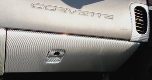 C6 Silver CF-Glove Box-installed-3-left view-crop