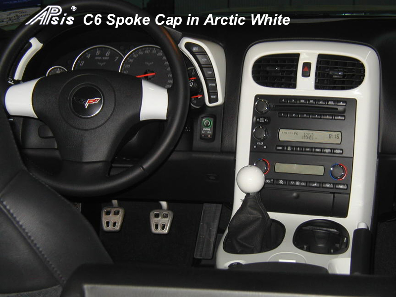 C6 Spoke Cap w-Radio Control-Arctic White-installed-800x600