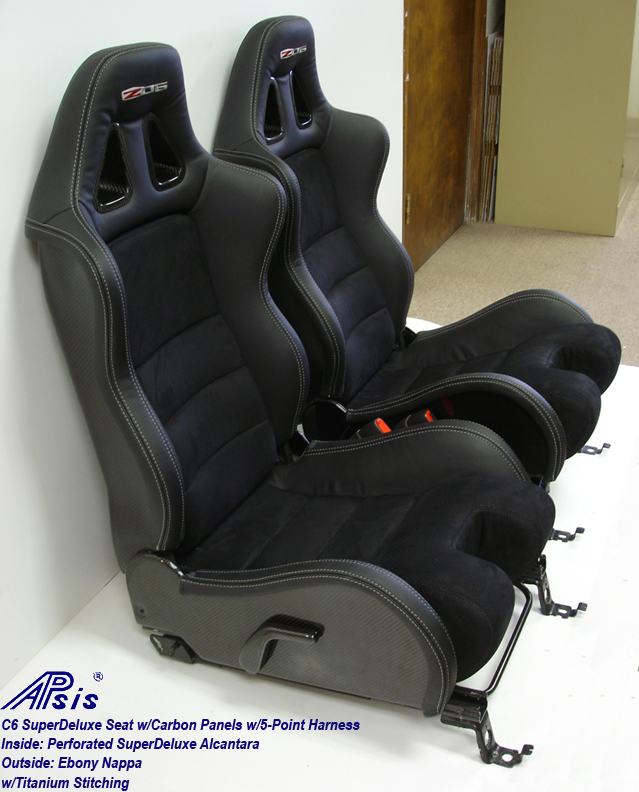 C6 SuperDeluxe Seat w-CF-EB+SA w-Ti-pair-side view-2