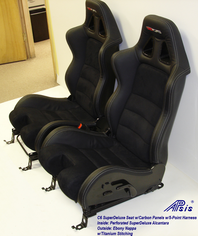 C6 SuperDeluxe Seat w-CF-EB+SA w-Ti-pair-side view-3