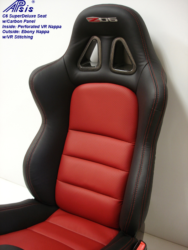 C6 SuperDeluxe Seat w-carbon panel-close shot-show full back panel-1