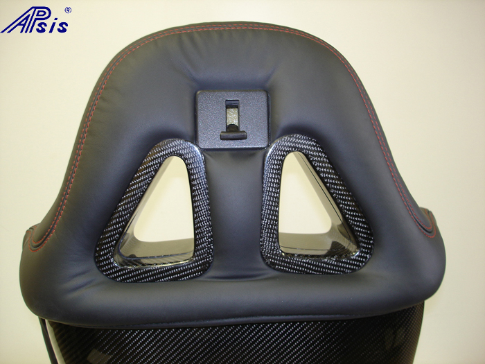 C6 SuperDeluxe Seat w-carbon panel-close shot-show top triangle-back side-1