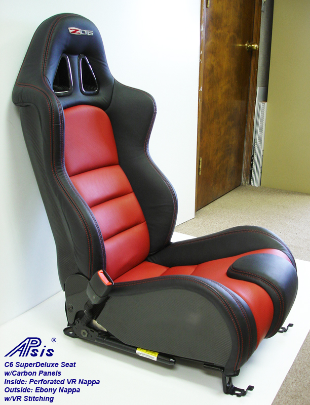 C6 SuperDeluxe Seat w-carbon panel-full-side view-driver-1