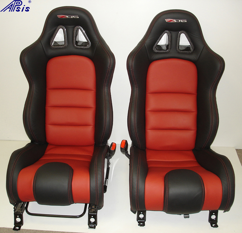 C6 SuperDeluxe Seat w-carbon panel-pair-straight view-1