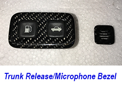 C6 Trunk Release Bezel-Microphone Bezel 250