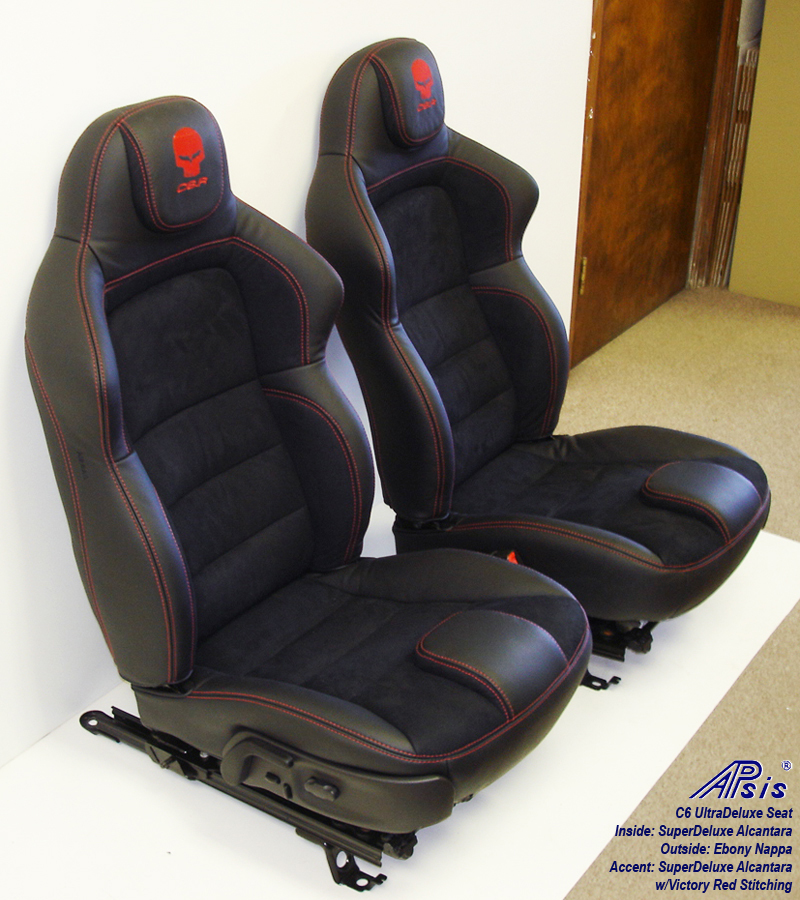 C6 UltraDeluxe Seat-EB+SA w-red stitching-pair-3