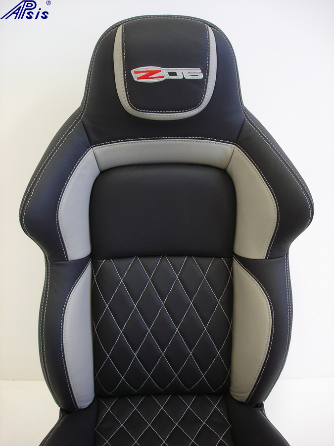 C6 UltraDeluxe Seat-EB+TI w-diamond stitching-upper only-1