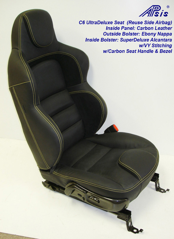 C6 UltraDeluxe Seat-finished-individual-full-side view-2-crop